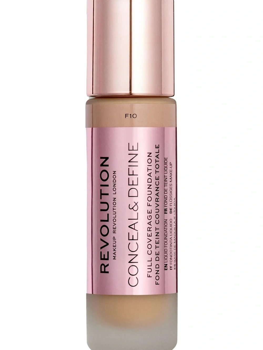 Revolution Conceal & Define Concealer - F10 Warm Beige